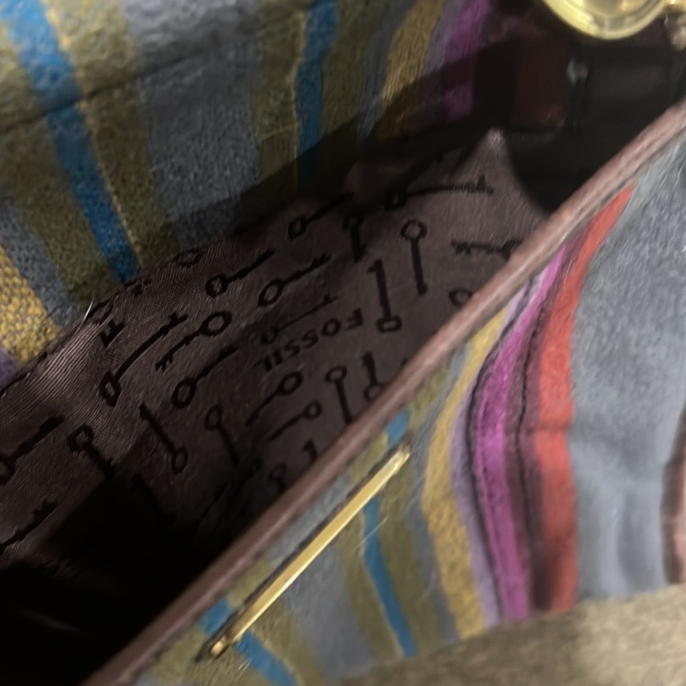 Fossil Long Live Vintage Wool Crossbody - image 8